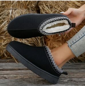 Women's Winter, New, Fashion Short Plush Warm Snow Boots Casu